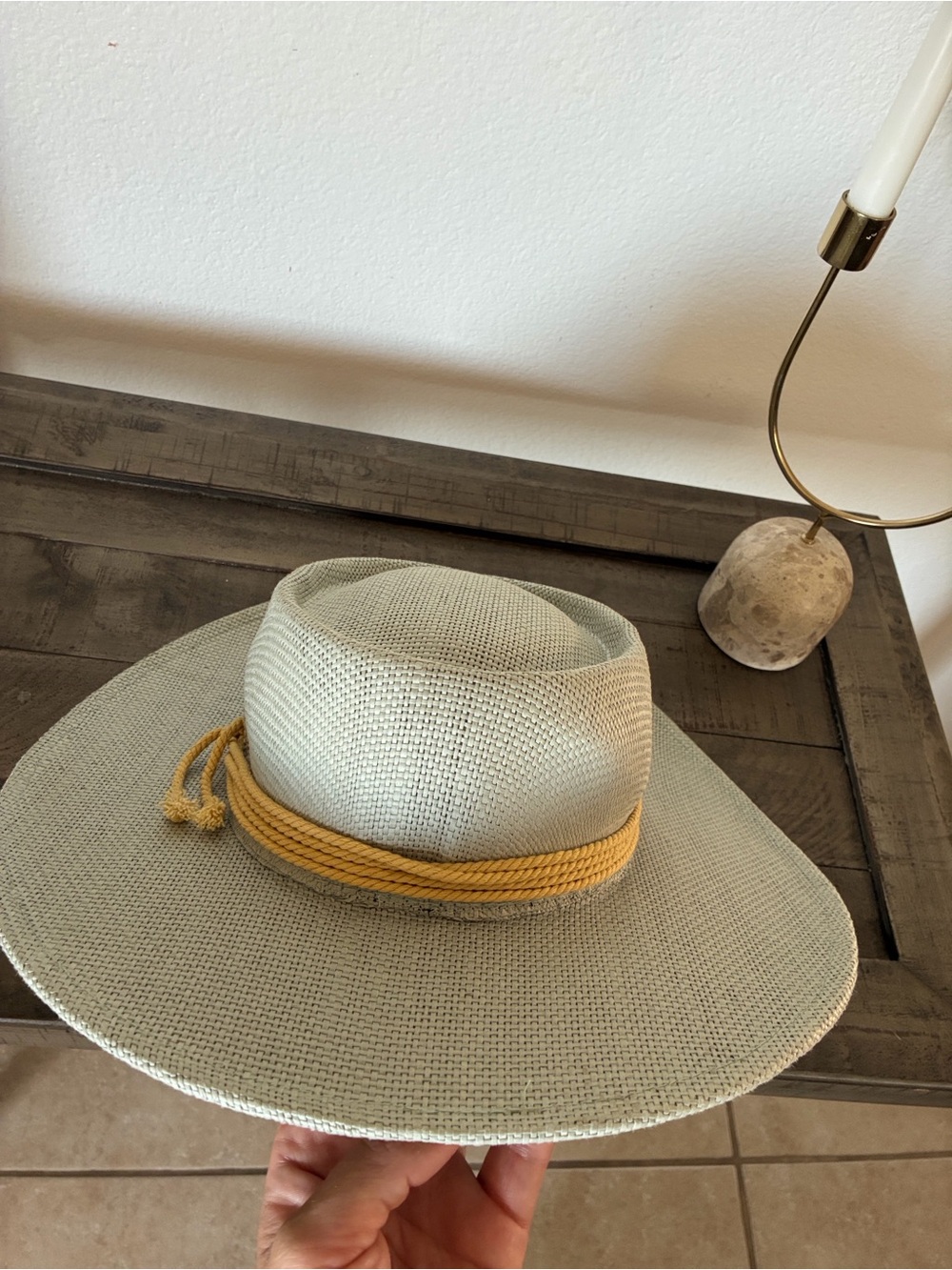 Anthropologie Rowan Trimmed Boater - Picture 11 of 11